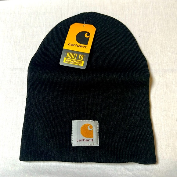 Carhartt Other - New Black Carhartt Men’s Knit Cuffed Beanie Hat